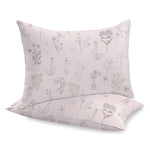 Sewn cotton pillowcase | Fleur - Sewn