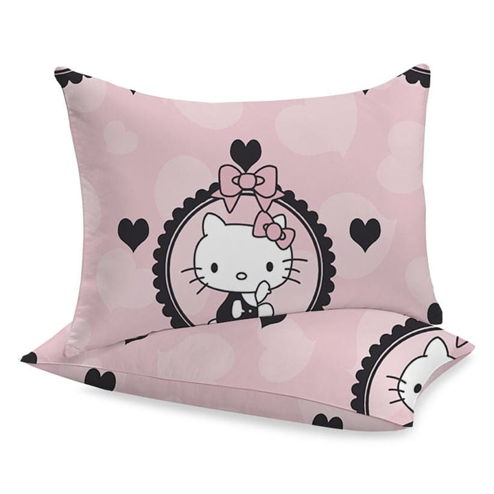 Siuvamas drobinis pagalvės užvalkalas | Hello Kitty -