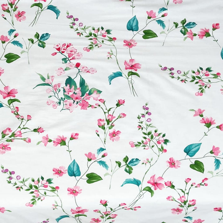 Siuvamas drobinis pagalvės užvalkalas | Miško gėlės -