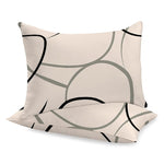 Сшитый хлопковый наволочка | Tangle - Сшитый