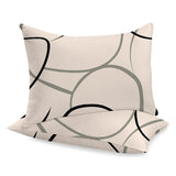 Сшитый хлопковый наволочка | Tangle - Сшитый