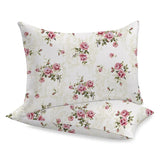 Сшитый хлопковый наволочка | Vintage - принт