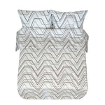 Siuvamas drobinis patalynės komplektas | Bangos - Siuvamas