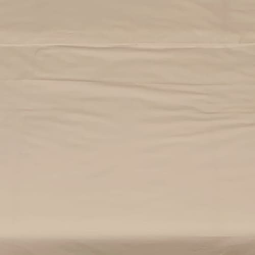Siuvama drobinė paklodė su guma | Ivory cream - Drobinė