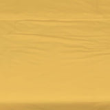 Sewn cotton fitted sheet with elastic | Pale marigold - Cotton