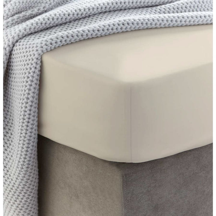 Siuvama drobinė paklodė su guma | Whitecap gray - Drobinė