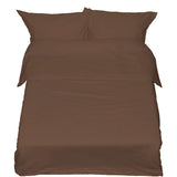 Sewn cotton duvet cover | Partridge -