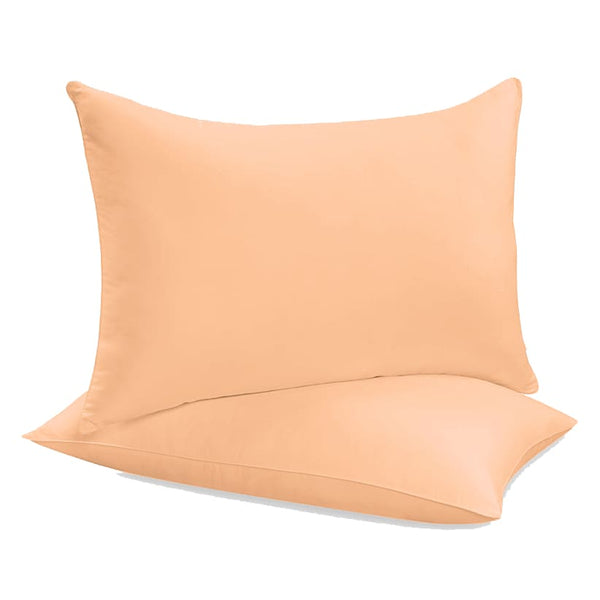Siuvamas drobinis pagalvės užvalkalas | Apricot ice -