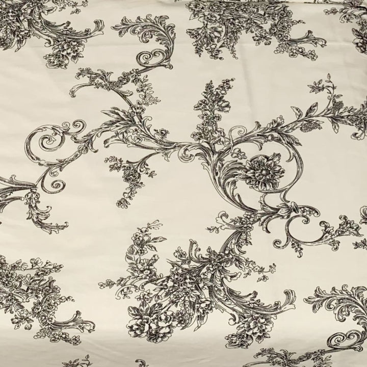 Siuvamas drobinis pagalvės užvalkalas | Barokas - Siuvamas
