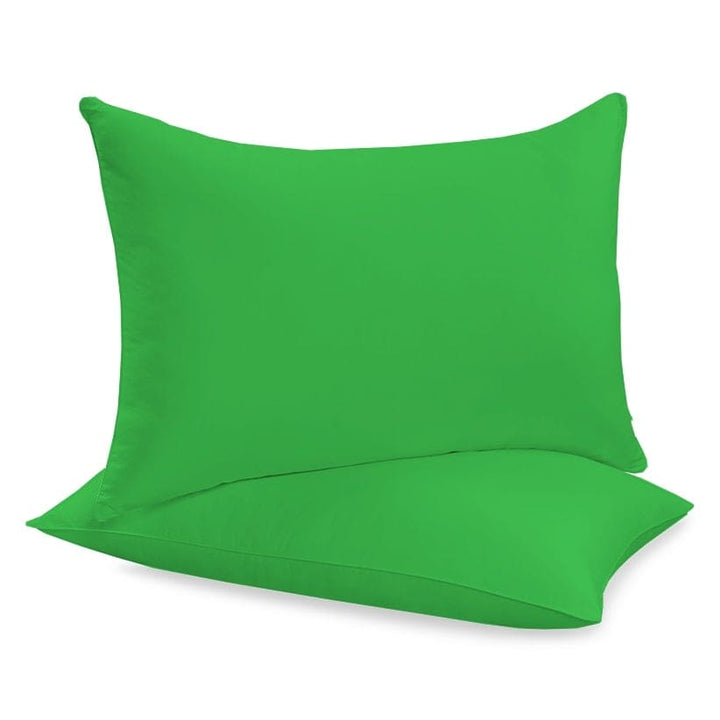 Siuvamas drobinis pagalvės užvalkalas | Classic green -