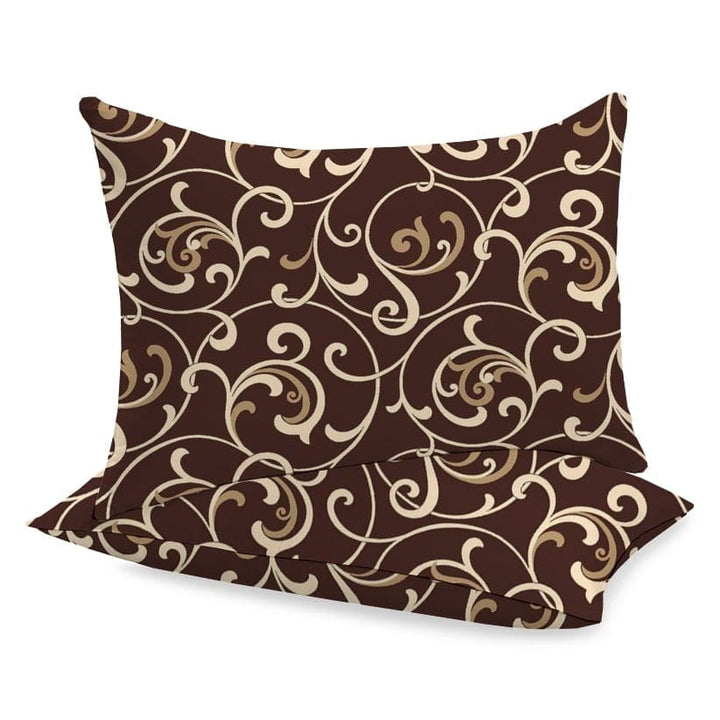 Siuvamas drobinis pagalvės užvalkalas | Elegant ruda -
