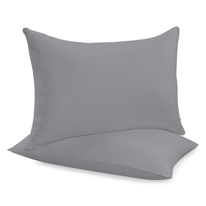 Siuvamas drobinis pagalvės užvalkalas | Frost gray -