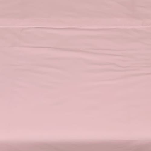 Sewn cotton pillowcase | Gossamer pink -