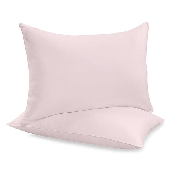 Siuvamas drobinis pagalvės užvalkalas | Heavenly pink -