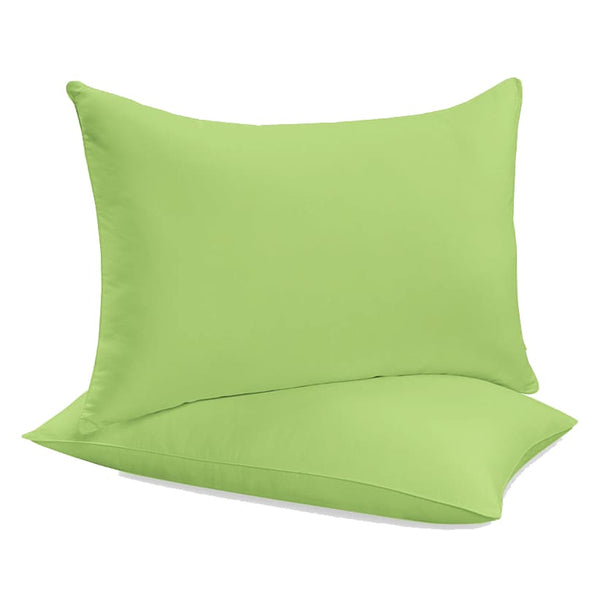 Siuvamas drobinis pagalvės užvalkalas | Jade lime - Siuvamas