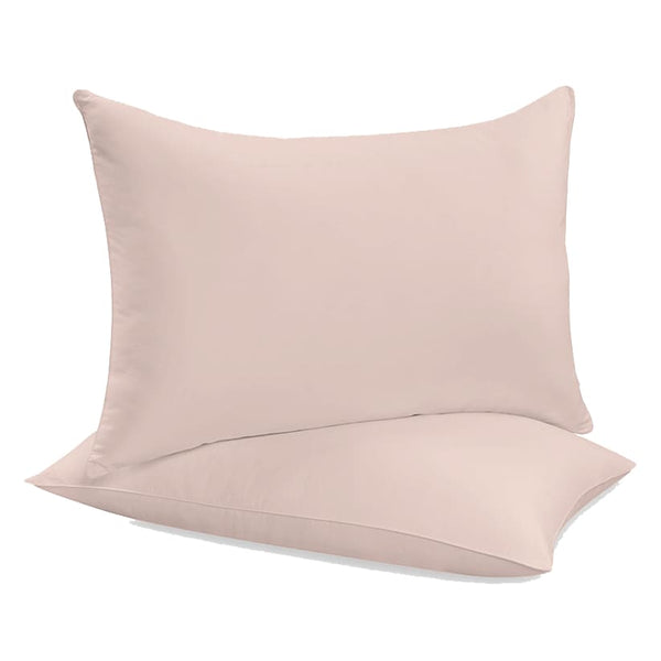 Siuvamas drobinis pagalvės užvalkalas | Peach blush -