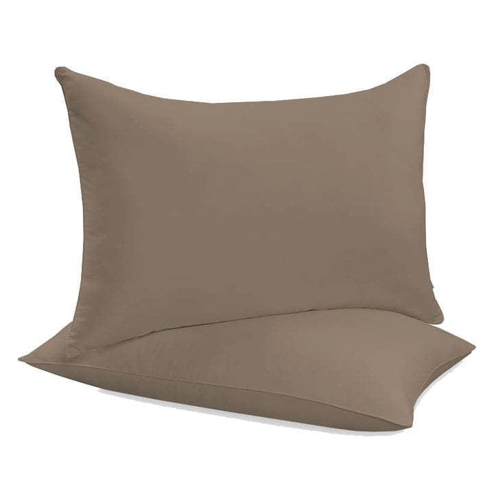 Siuvamas drobinis pagalvės užvalkalas | Taupe gray -
