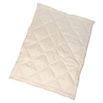 Divpusēja sega un divas spilveni ar zoss dūnu un spalvu pildījumu